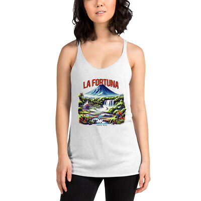 La Fortuna Costa Rico Racerback Tank Top Women