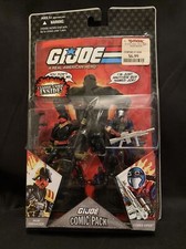 G.I. JOE Iron Grenadier & Cobra Viper Comic Pack 2008 Hasbro New Sealed MOC