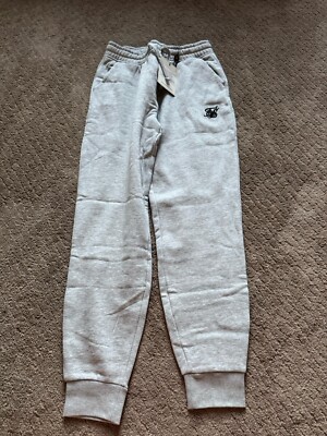 Sik Silk Women's Grey Marl Cuffed Jogger Size XS UK