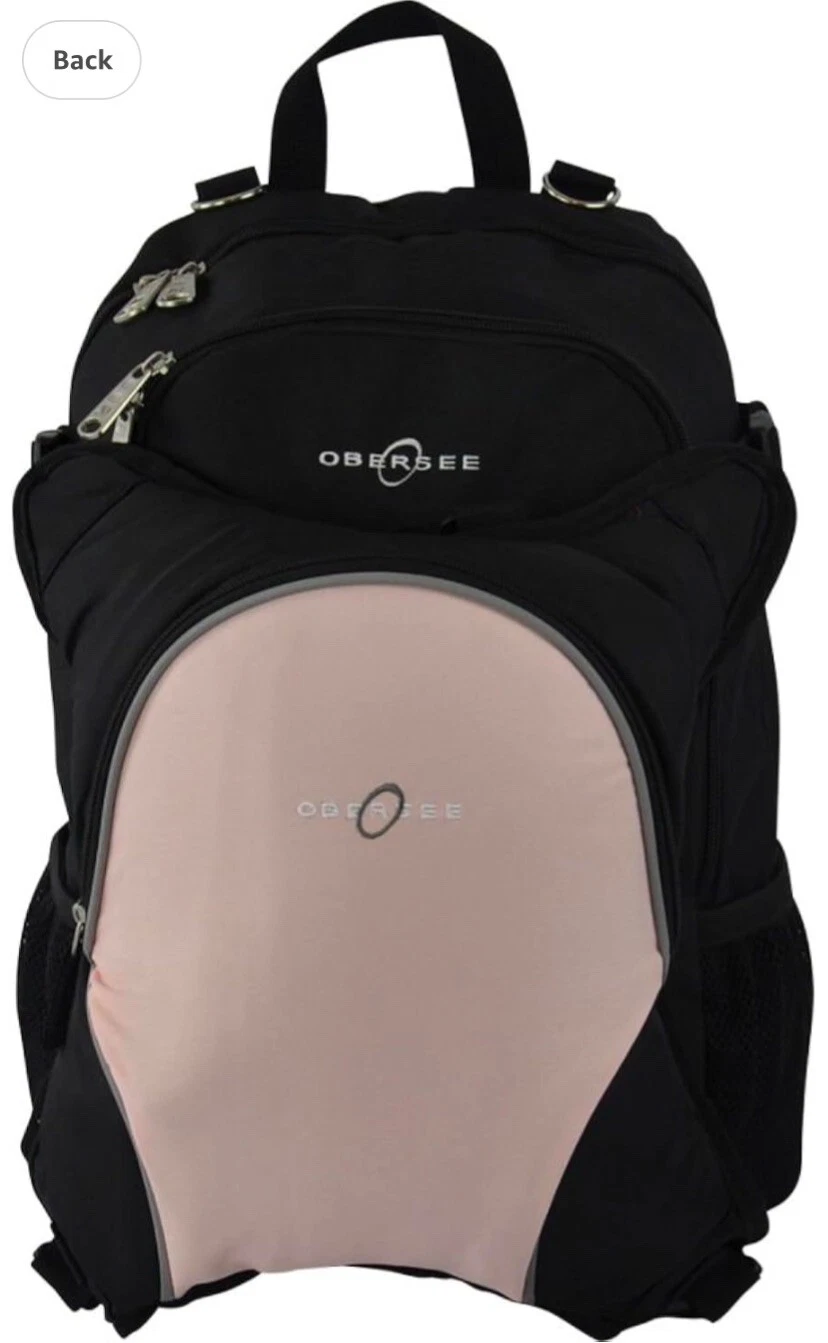 Obersee Rio Baby Changing Backpack With Cooler And Changing Mat NEW