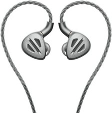 FiiO FH9 1DD 6BA Flagship HYBRID DLC IEMs Earphone w/Hi-Purity Cable Titanium 