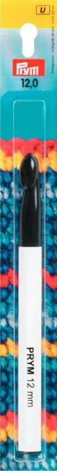 Lana Gancho de Ganchillo Agujas de Ganchillo Plástico 17CM 12,00 MM - Imagen 1 de 1