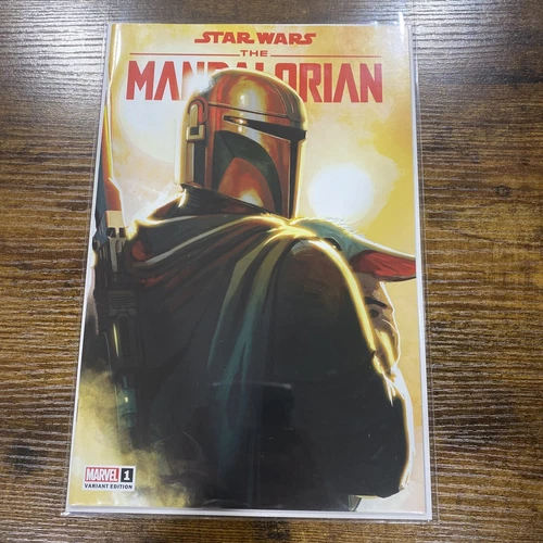 STAR WARS: THE MANDALORIAN #1 * NM+ * STEPHANIE HANS TRADE DRESS VARIANT A 🔥🔥