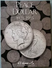 1921-1935 Peace Silver Dollar Book   COMPLETE SET - 24 Coins