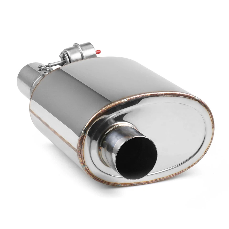 2.25" 57mm Tip On Single Exhaust Muffler Valve Pipe+Wireless Remote Controller - Image 4 of 4