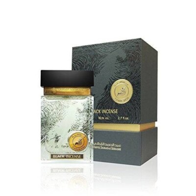 Black Incense 80ml  By Abdul Samad Al Qurashi For Men  Fast Shipping