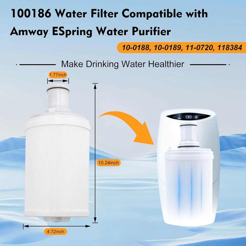 Wasserfilterpatrone Ersatz Vorfilter UV Für 100186 Ursprünglic - Bild 2 von 4