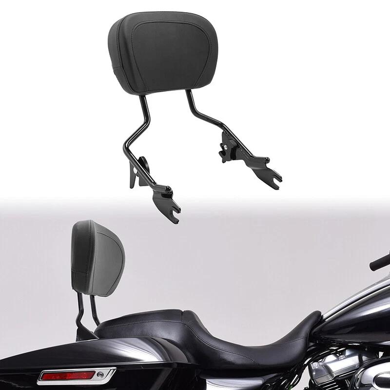 Respaldo de pasajero desmontable Sissy Bar apto para Harley-Davidson Touring 09-2025 Foto 4 de 4