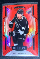 2020-21 UPPER DECK ALLURE - Mikey Anderson - SP Rookie - Red Rainbow