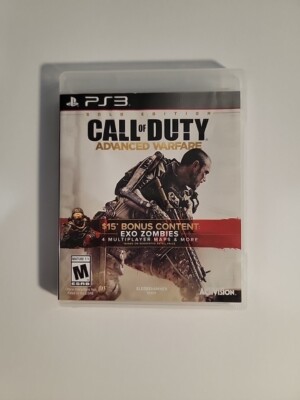 Call of Duty: Advanced Warfare Gold Edition PlayStation 3 PS3, 2015) Complete