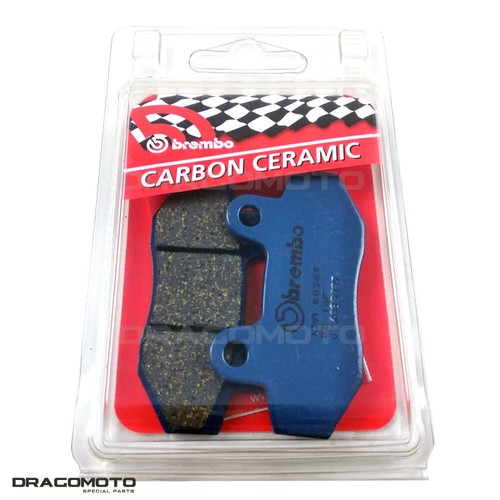 TRIUMPH 865 AMERICA 2011 2012 pastiglie freno posteriori CC BREMBO Carbon cer... - 第 3/4 張圖片