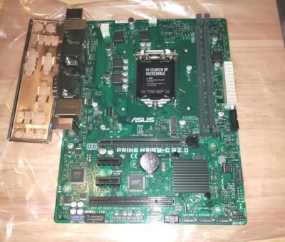 ASUS PRIME H310M-C R2.0 1151 (Gen 8/9) DDR4 Tested, Updated BIOS w/ IO Cover