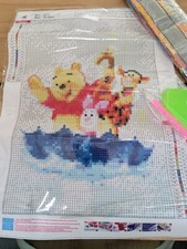 5D Diamond Art Painting Kits Winnie The Pooh, 12x16 inch