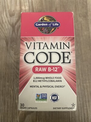 Garden Of Life . Vitamin B12