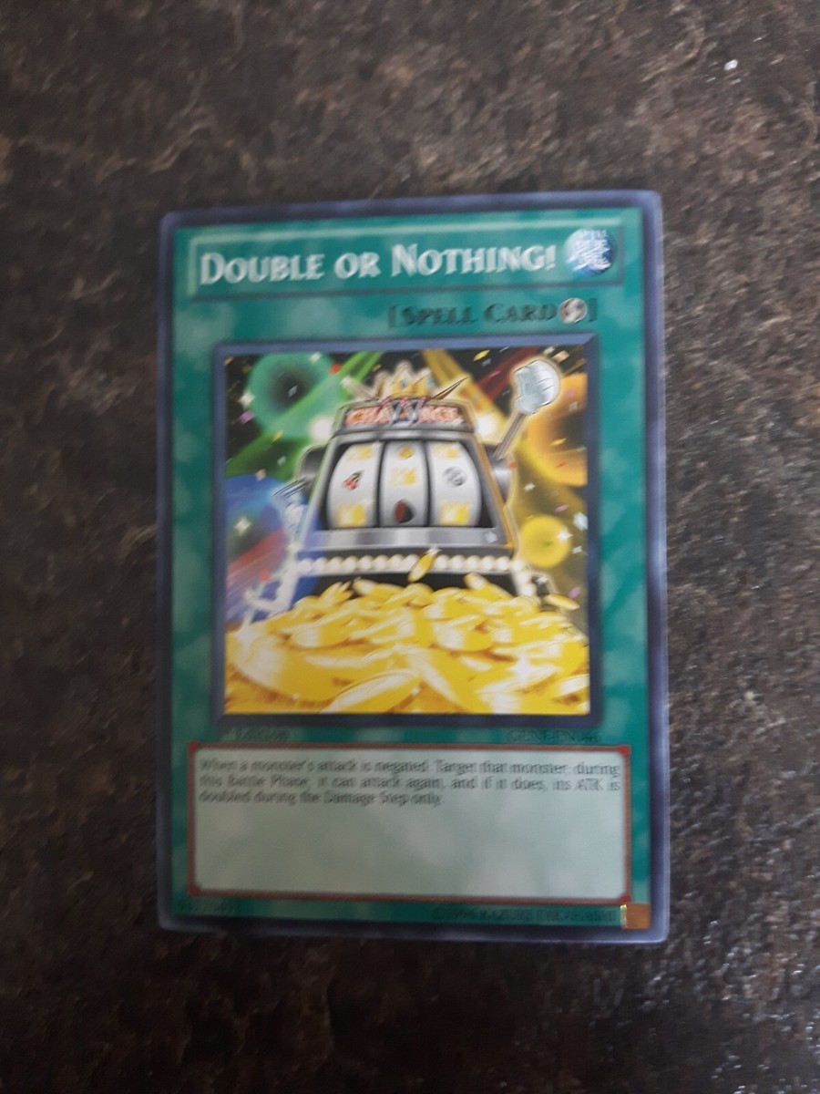 double or nothing card yugioh YU-GI-OH! - Nothing! (GENF-EN046) - Generation Force - Unlimited Edition Yu-Gi-Oh! - Double Or Nothing!