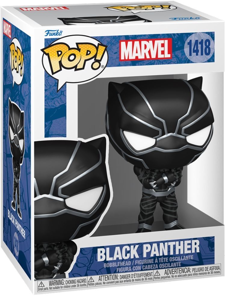 7853694 Merchandising Marvel: Funko Pop! - Black Panther (Vinyl Figure 1418)