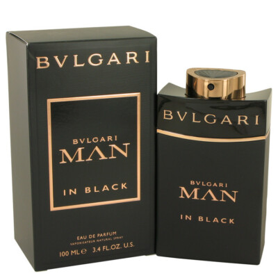 BVLGARI MAN BLACK COLOGNE for Men 3.3 / 3.4 oz 100 ml EDP | eBay
