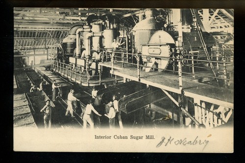 Advertising postcard Sugar Mill industry Vintage 1910 - Picture 1 of 2
