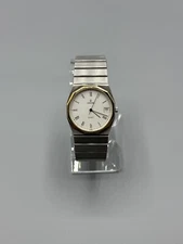 Concord Mariner SG Watch Gents With 18kt Gold Bezel White Face