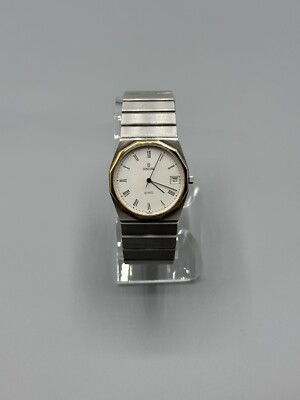 Concord Mariner SG Watch Gents With 18kt Gold Bezel White Face