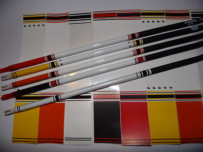 12 Stck. Bearpaw Pfeilcresting Cresting Arrow Wraps für Carbon Alu und Holz