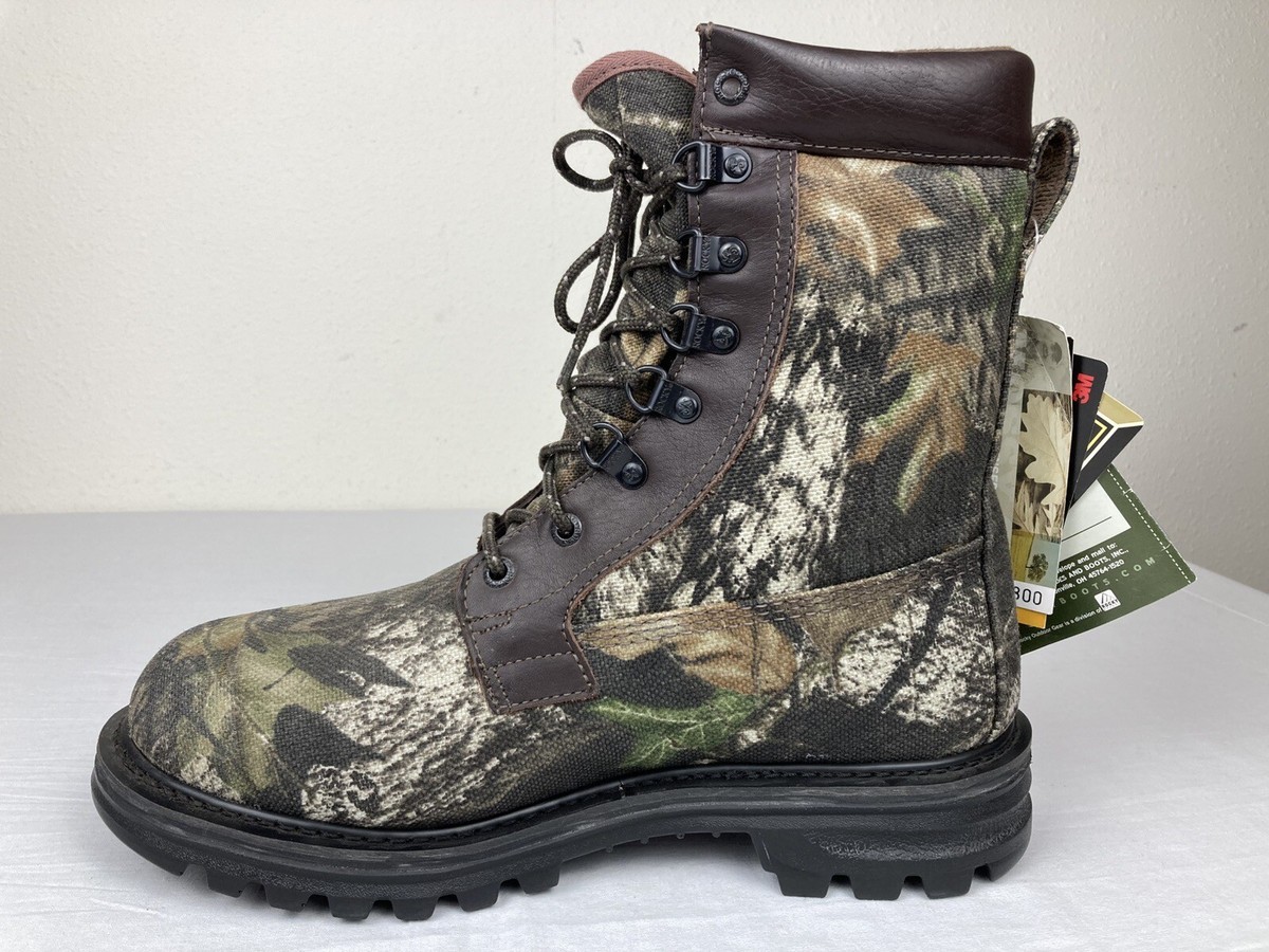 USA製 90s ROCKY GORE-TEX レザーモカシン Rocky Bear Claw 9115 GORE-TEX 800G Insulated Waterproof Mens