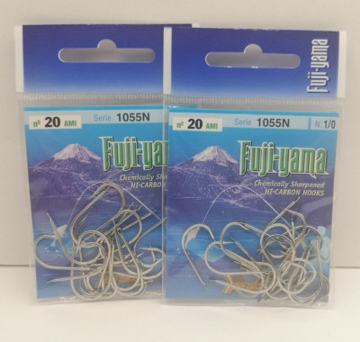 2 Ami FUJI-YAMA Series 1055N Bags - Size 1/0 - 20 Pieces Each FA699