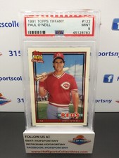 1991 TOPPS TIFFANY PAUL O'NEIL PSA 9