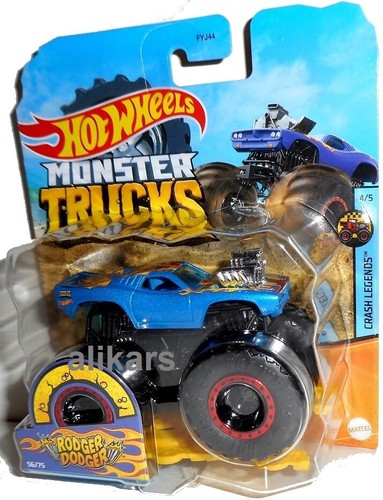 Hot Wheels Monster Trucks, Jam, Vehiculo Cars 1:64 scale die-cast Coche, Nuevo - Imagen 6 de 38