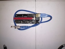 60cm VER009S PCI-E Riser Card PCIe 1x to 16x USB 3.0 Data Cable Bitcoin Mining