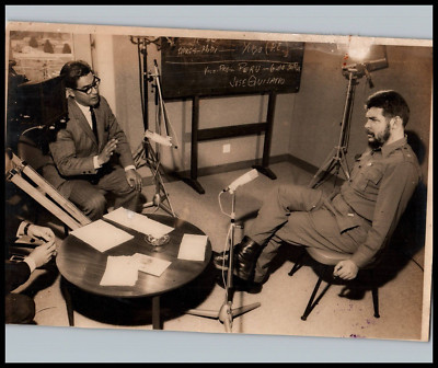 CUBA CUBAN ERNESTO CHE GUEVARA + JOSE QUIJANO 1964 UNITED NATIONS PHOTO 400