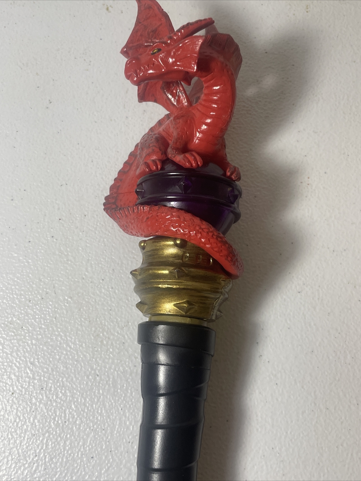 MAGIQUEST GREAT WOLF LODGE RED DRAGON WAND TOPPER MAGIC QUEST 2005 eBay