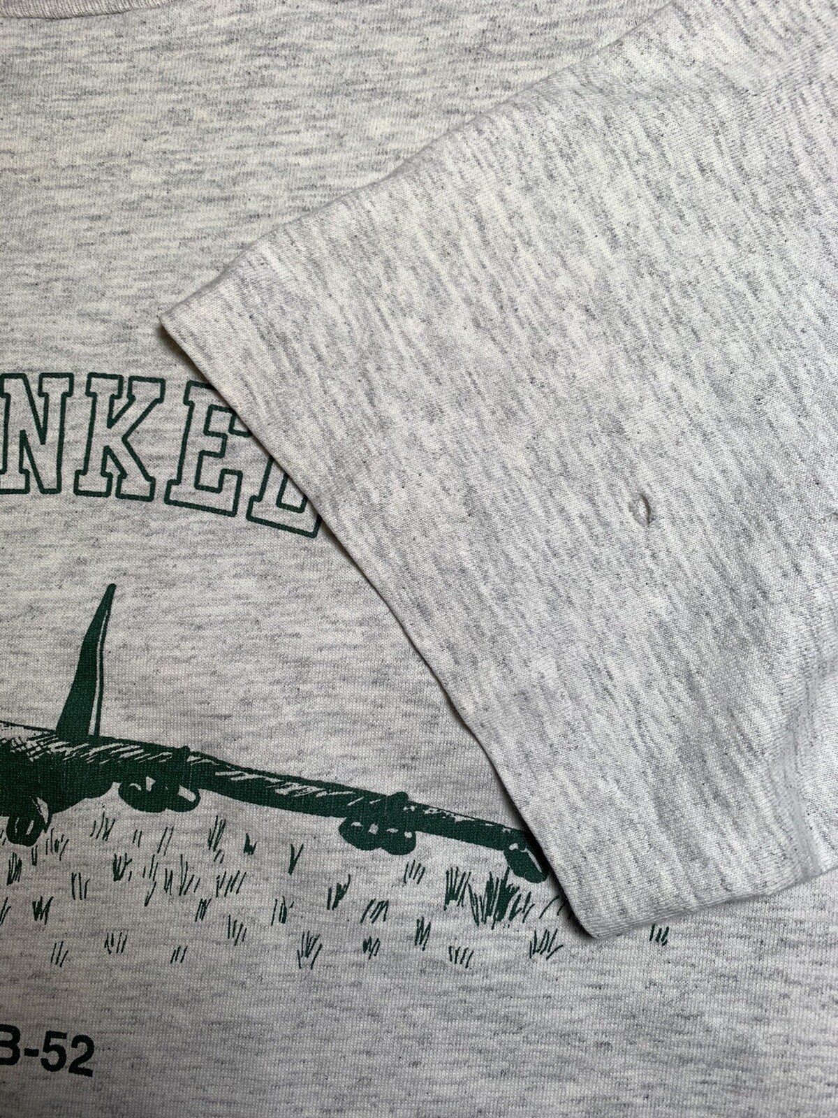 ALTRA T shirt vintage B 52 Yankee Lawn Force XL VINTAGE anni 80 Air Force punto singolo FOTL