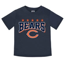 Chicago Bears Performance Baby Toddler Shirt, Gerber NFL