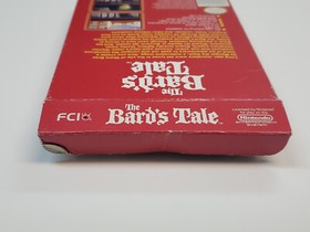 Bard's Tale Nintendo NES Box Only *(No Game, No Manual) *