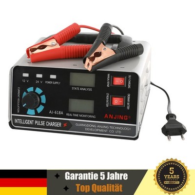 400W Auto Intelligente Batterieladegerät 12/24V KFZ/LKW Batterie Ladegerät NUE