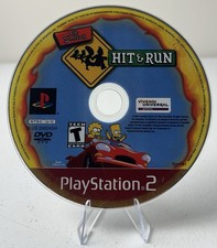 The Simpsons: Hit and Run [Greatest Hits] (Sony PlayStation 2, 2003) Disc Only