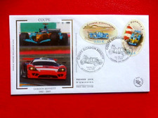 FDC SUR SOIE 1er jour : 2005 Coupe Gordon Bennett ( course  et formule1  )