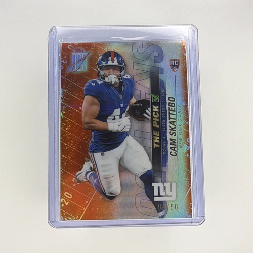 2025 Topps Signature Cam Skattebo Base (RAW)