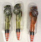 3 RadioShack Mini RC Car Pen Toy Red Translucent Controller Unused In Package — photo 1