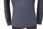 Greyson Wool Cashmere Gray Golf Hoodie Sweatshirt Pullover SZ M — photo 4