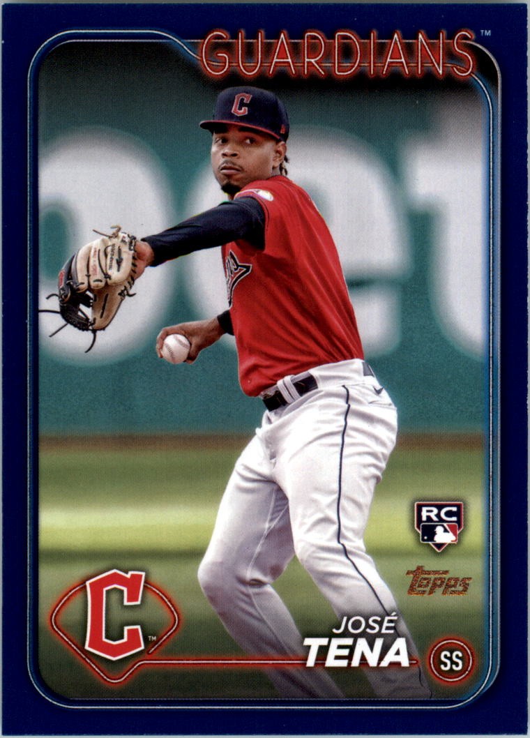 2024 Topps Royal Blue #678 Jose Tena - BB