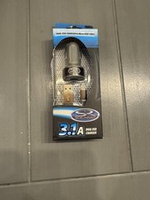 3.1A Dual USB Car Charger Black 2 Port Cigarette Lighter With Micro USB Cable