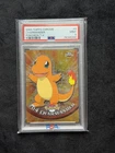 2000 TOPPS CHROME POKEMON T.V. #4 CHARMANDER PSA 9