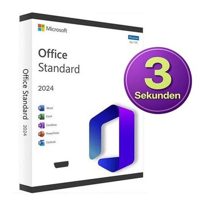 MS Office 2024 Standard Original Produkt Key Express E-Mail Versand