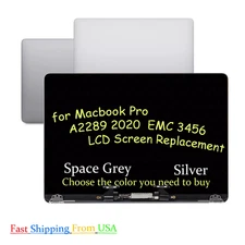 New for MacBook Pro 13" A2289 2020 LCD Screen Display Full Assembly Replacement