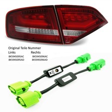 2x Semi Dynamic Indicator Module Turn Signal Units LED taillights Audi A4 Rs4 S4