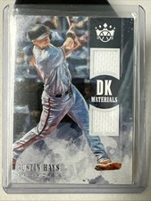 🔥2018 Austin Hays Diamond Kings Baseball DK Materials Relic #DKM-AH Orioles🔥