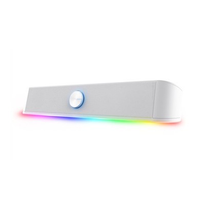 1619W Rhox PC Soundbar mit RGB Beleuchtung 12W 6W RMS, Stereo Computer Boxen,...