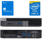 Dell Optiplex 7070 Micro i5-8500 (6 core) 8/16/32GB - 256/512/1024GB Win 11 Pro